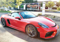 Porsche Boxster Spyder Delivery