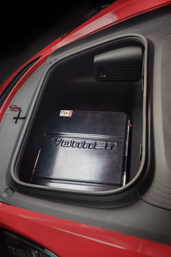 Battery Enclosure in Porsche 918 Sypder