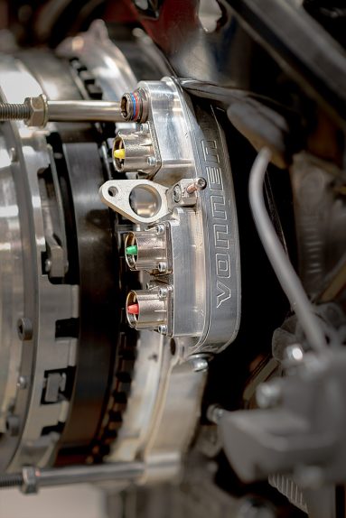 Shadow Drive performance hybrid electric motor installation in a Tedson Daydream Porsche 993